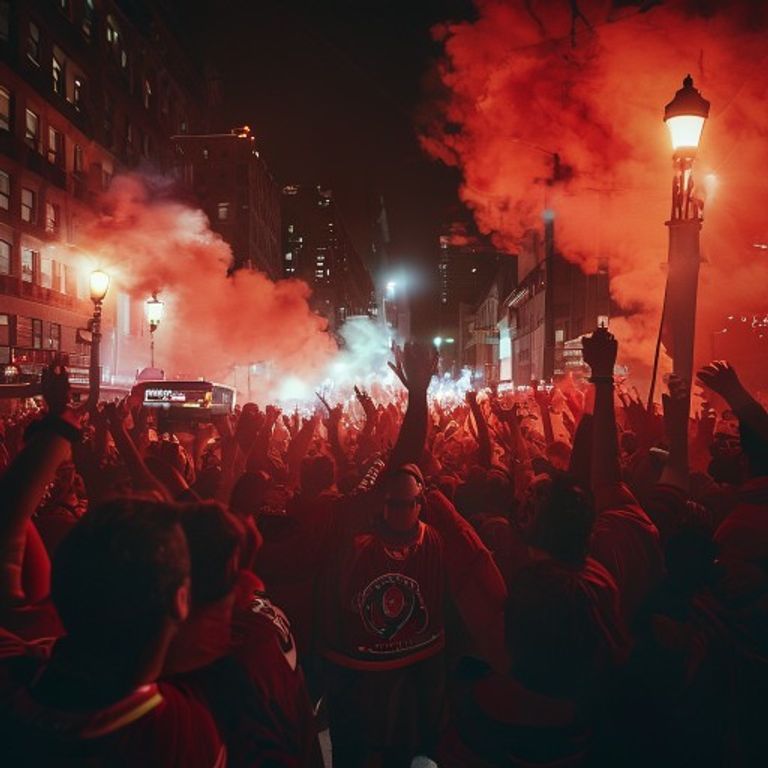 Montreal Canadiens Victory: Inside the Wild City Scenes